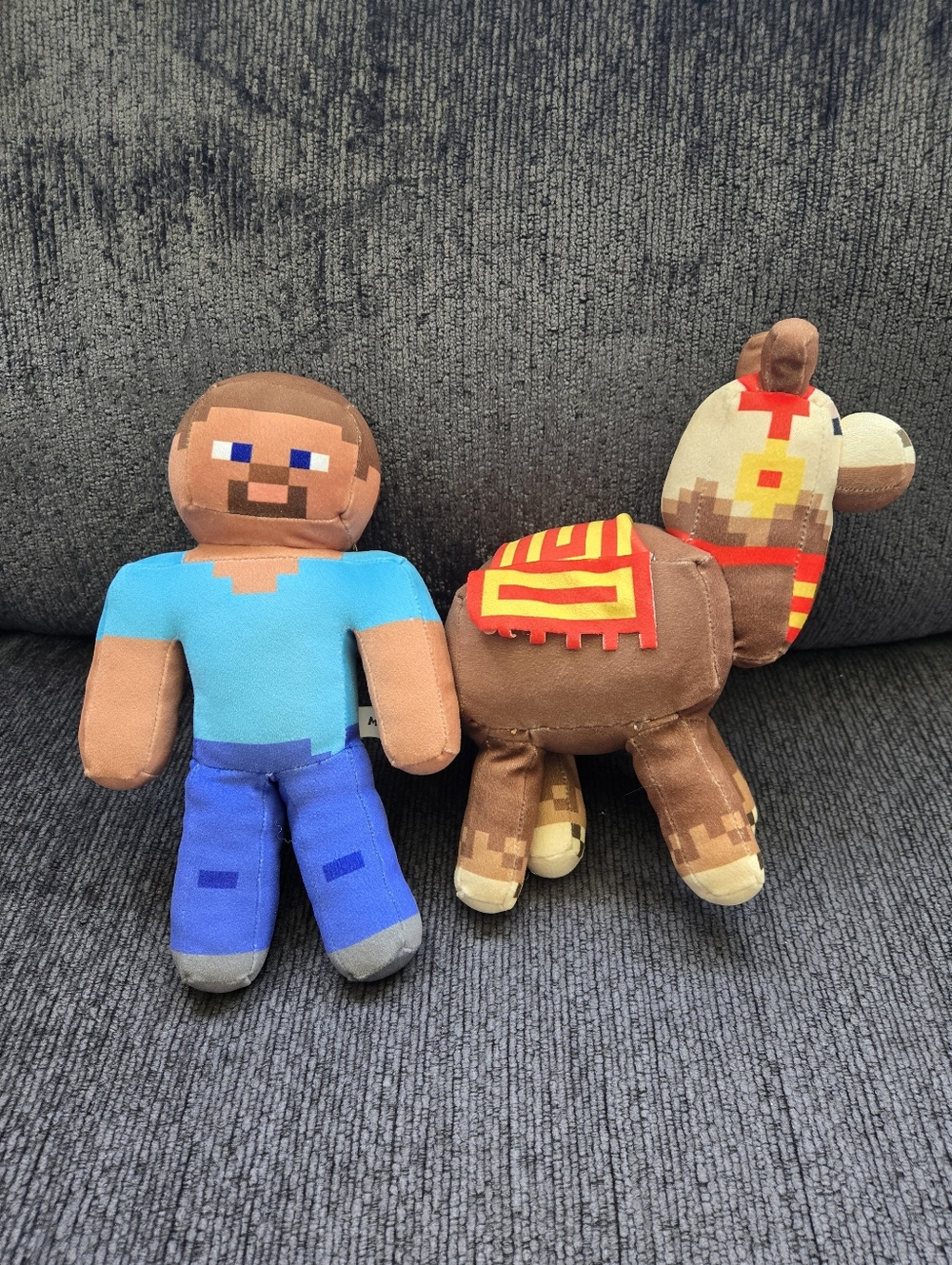 Minecraft Toy Factory Plush Steve & Llama